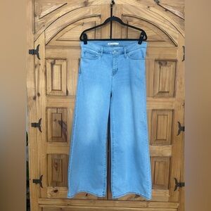 Levi's Light Blue Wide Leg Flare Jeans